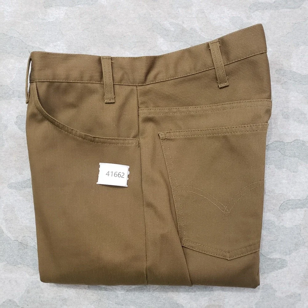 Vintage Levi's Pants‎ Mens 31x26 Brown Big E Sta Press